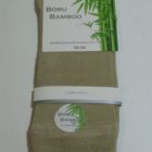 Dames sokken bamboe licht beige