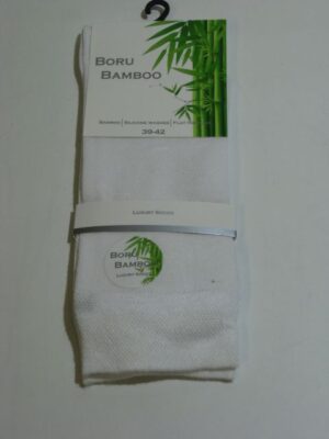 Bamboe sokken dames wit