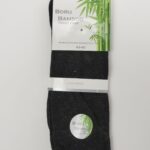 Bamboe sokken heren grijs