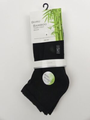 Dames sokken Bamboe enkel halfhoge boord