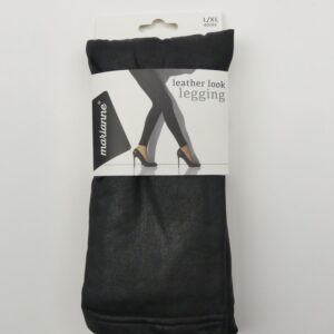 Marianne Leather look legging Mat met zachte binnenvoering