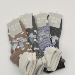Cosy Wollen Sokken streep.