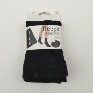 Marianne transparante fleece sokken 200 den